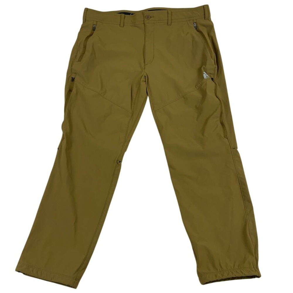 Eddie Bauer‎ First Ascent Guide Pro Pants Mens 38x30 Curry Yellow Hiking Outdoor